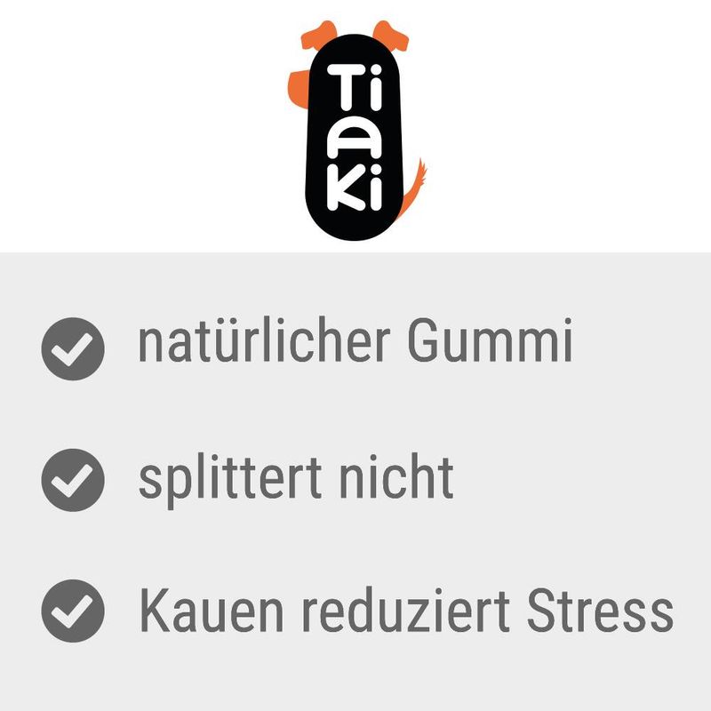 TIAKI Gummiknochen Hundespielzeug zu TOP-Preisen