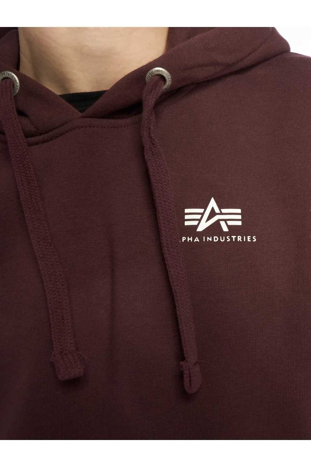 Alpha Industries  Herren Alpha Industries Basic Klein Logo Hoody