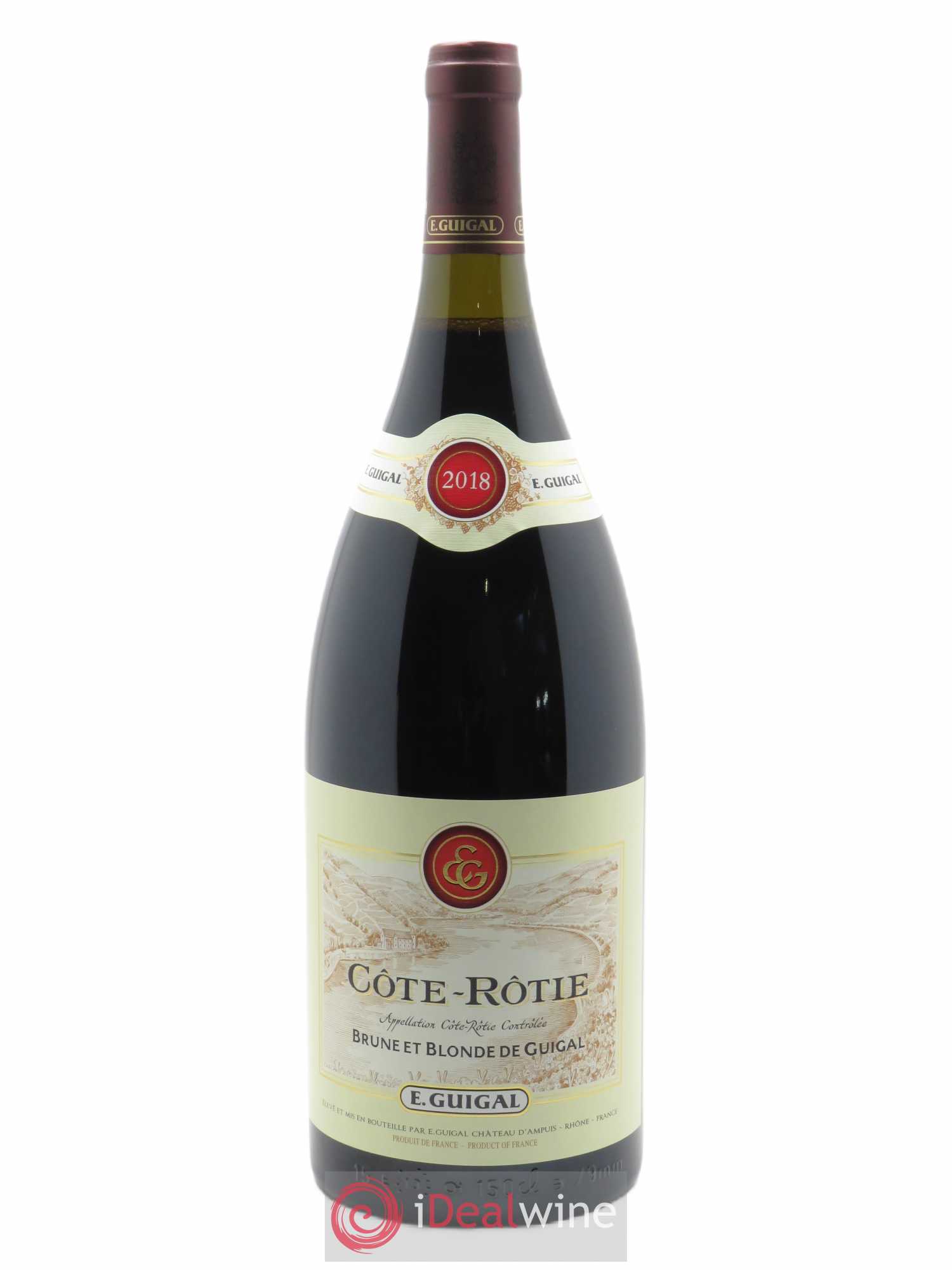 Côte-Rôtie Côtes Brune et Blonde Guigal  2018 - Lot de 1 Magnum
