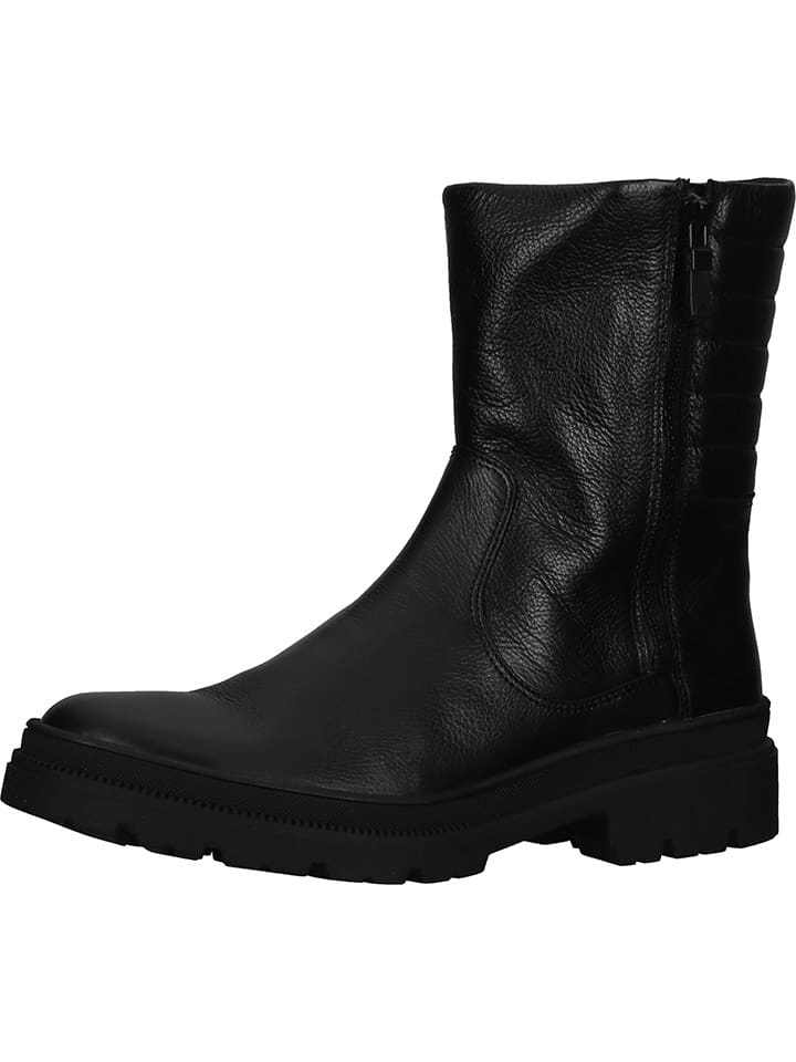 Ara Shoes Leder-Boots in Schwarz günstig kaufen