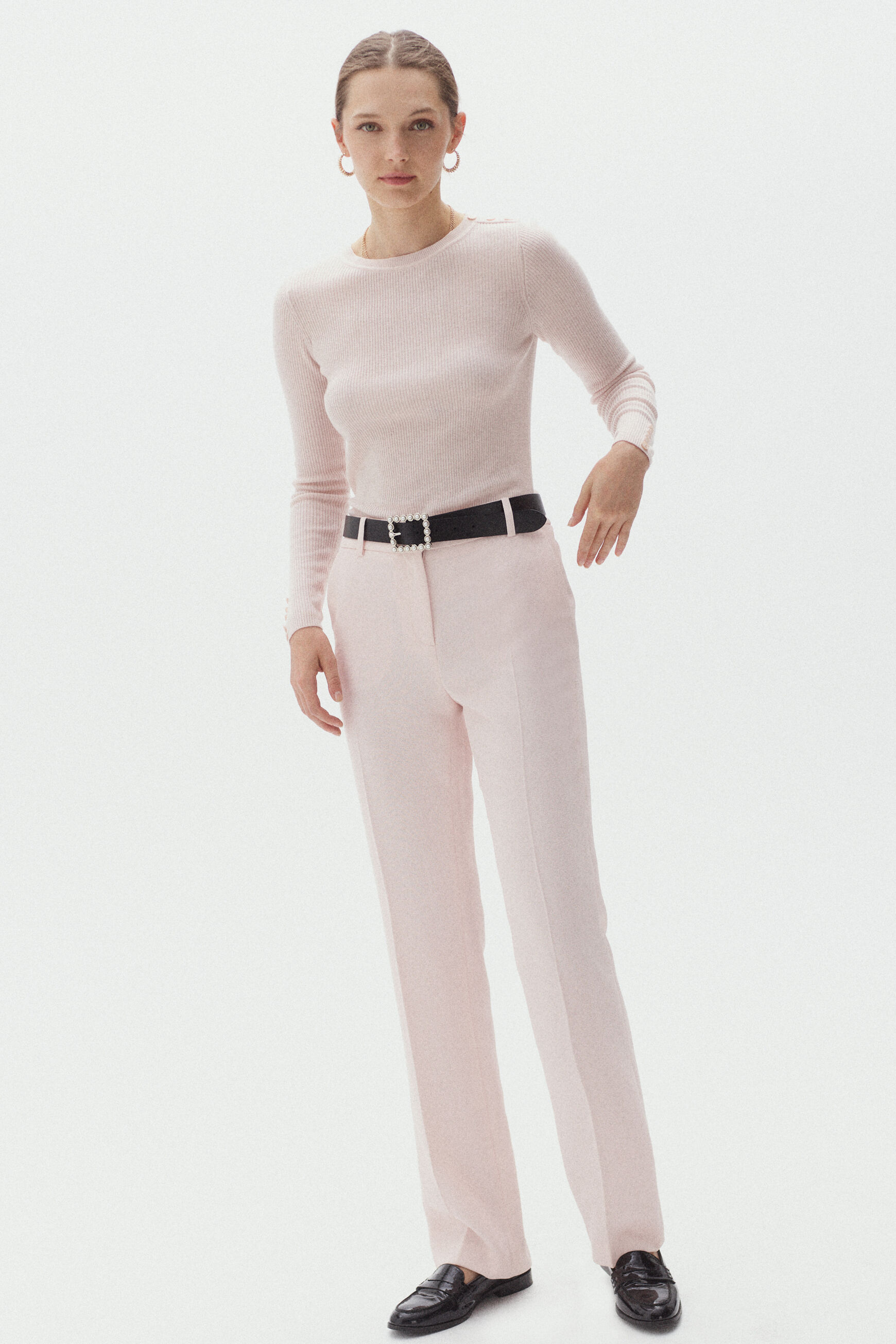 pull elie rose clair femme