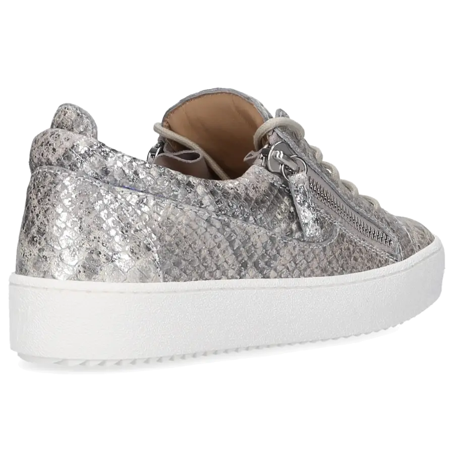 Giuseppe Zanotti - Sneaker low GAIL Kalbsleder - silber