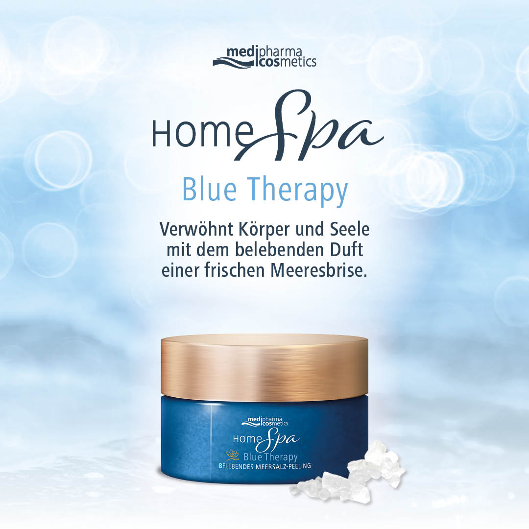 HOME SPA Blue Therapy Meersalz-Peeling