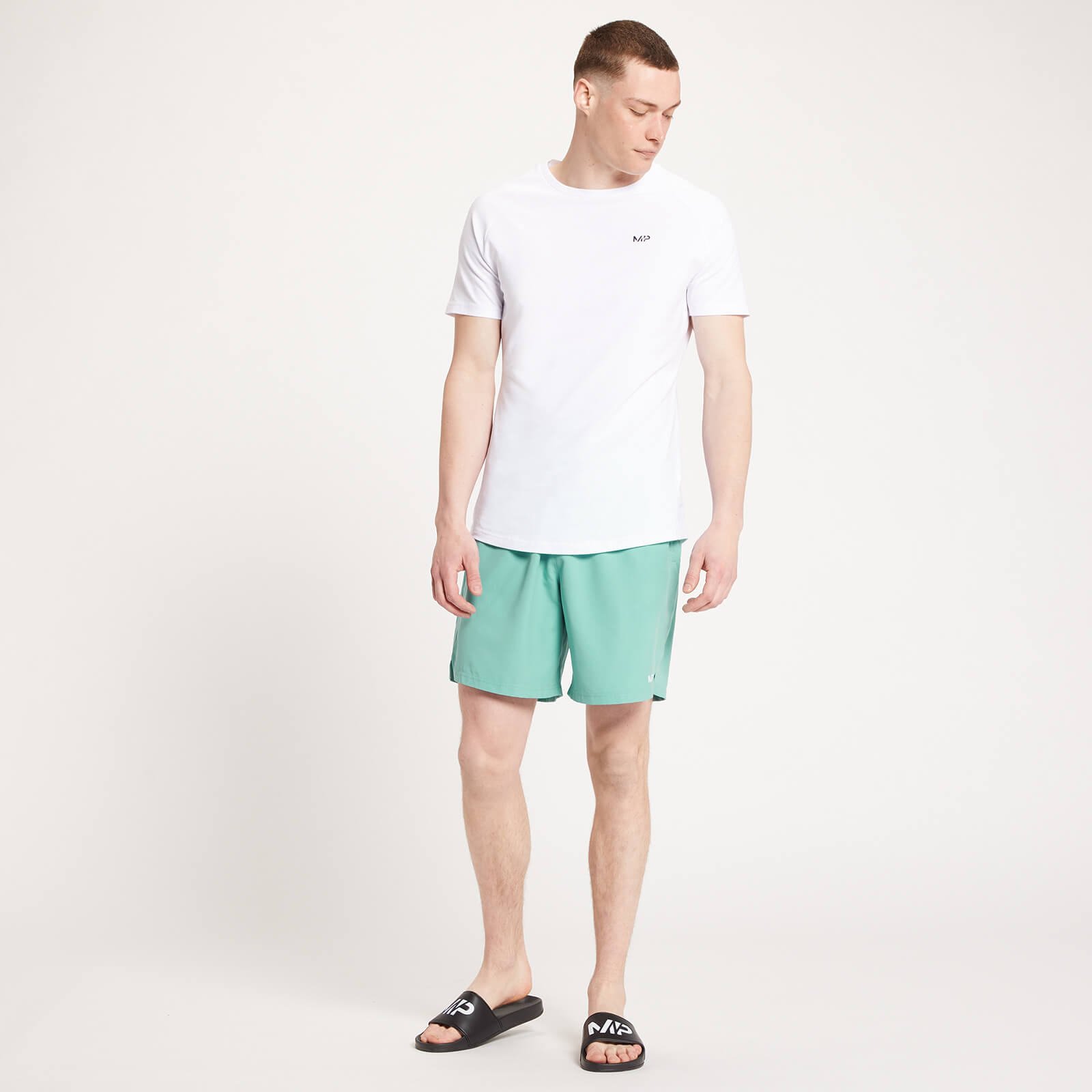 Short de bain MP Pacific pour hommes – Vert fumé