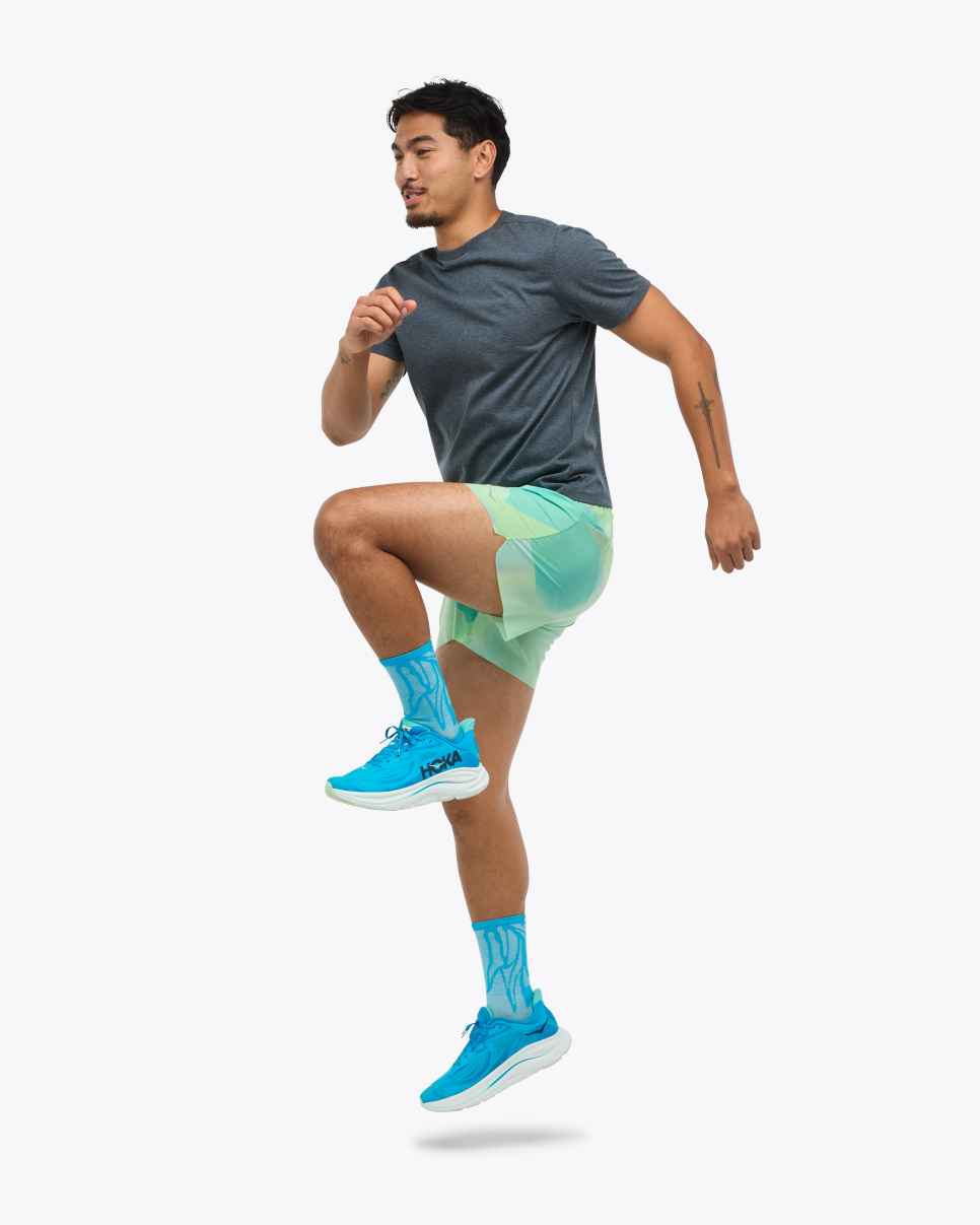 Glide 5-tommers Short with Brief Tart Apple Mist