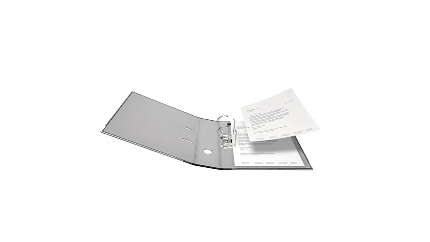 Ordner Pappe A4 8cm schwarz