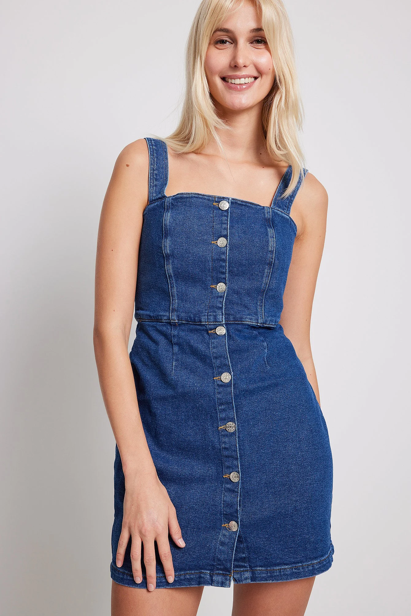 Denim-Minikleid