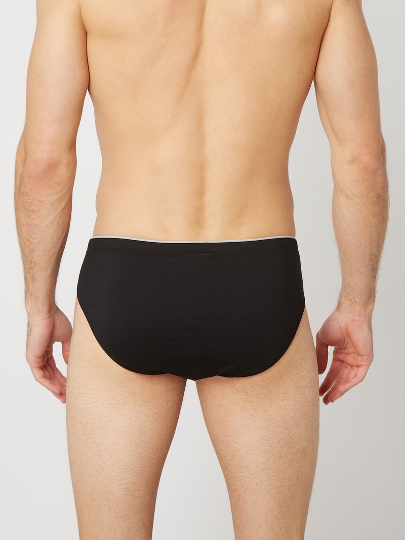 Slip mit Stretch-Anteil - COOLMAX® in schwarz
