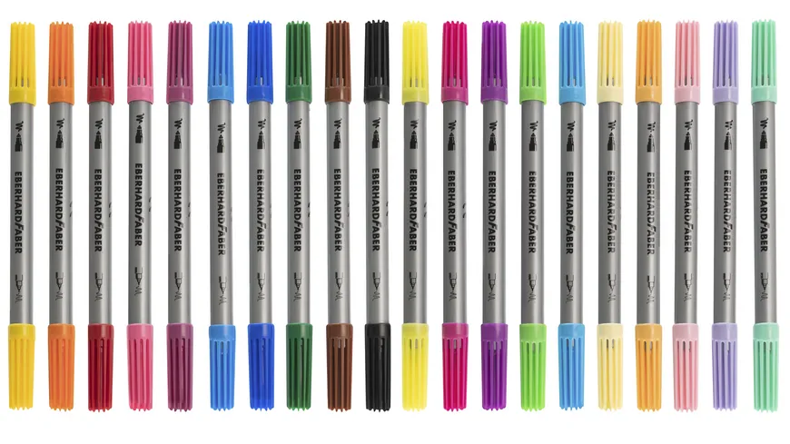 EBERHARD FABER Doppel-Fasermaler Colori 20er Etui