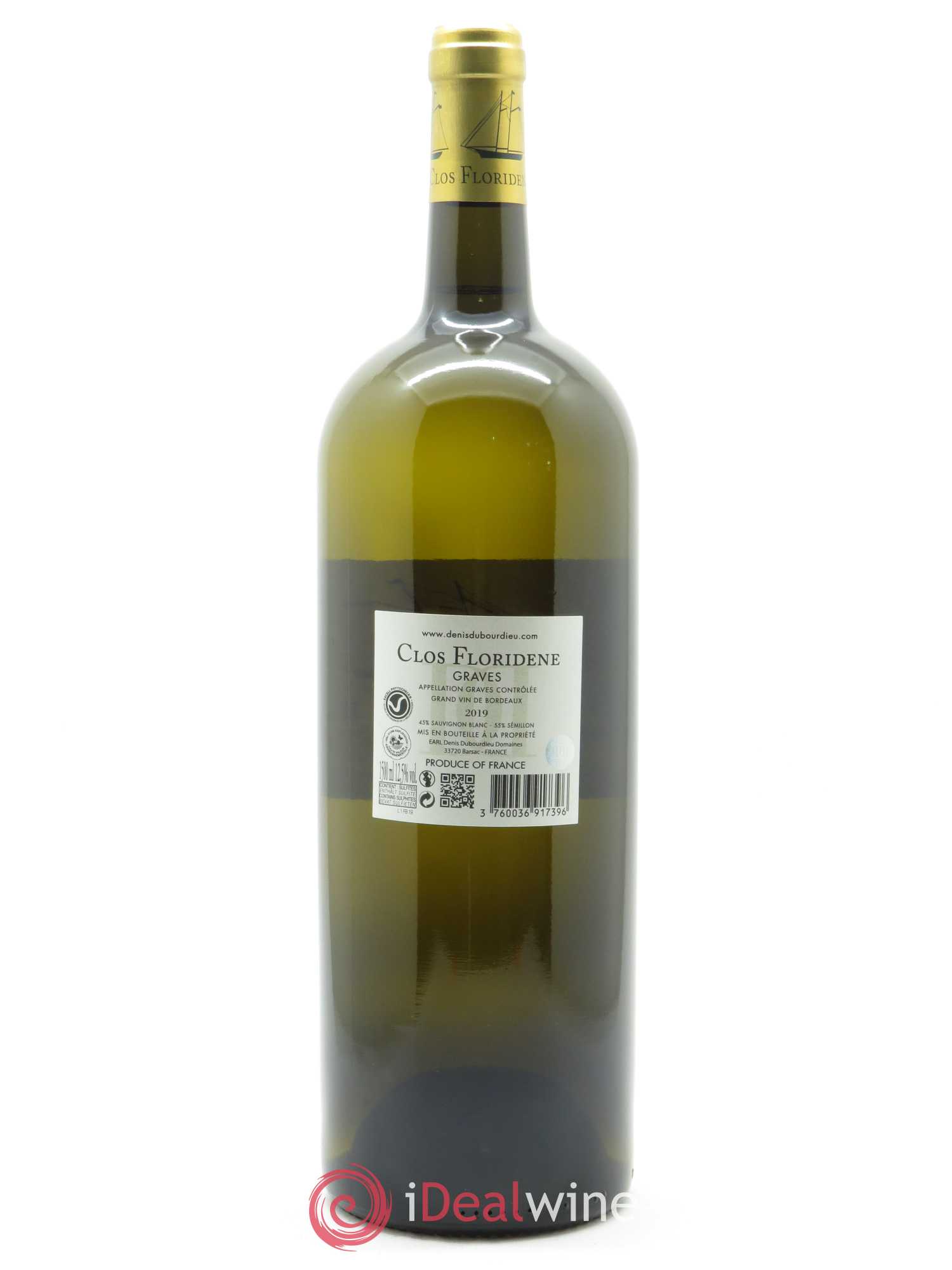 Clos Floridène  2019 - Lot de 1 Magnum