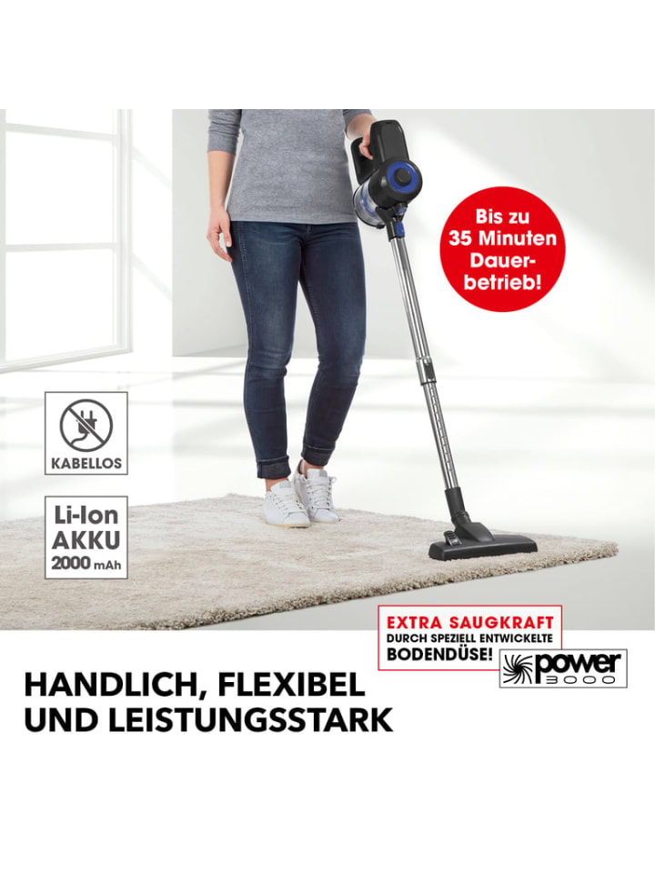 CLEANmaxx CLEANmaxx Zyklon-Staubsauger - schwarz/blau günstig kaufen onesize