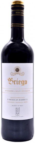 2022 Briego Vendimia Seleccionada Roble Ribera del Duero DOP trocken - Bodegas Briego