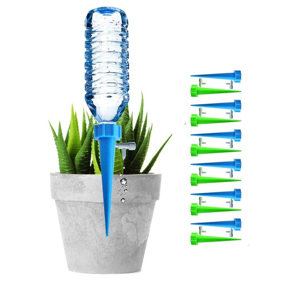 Jormftte Bewässerungssystem Automatisch Bewässerung Set, (Passen, 12pcs), Bodentropfbewässerung