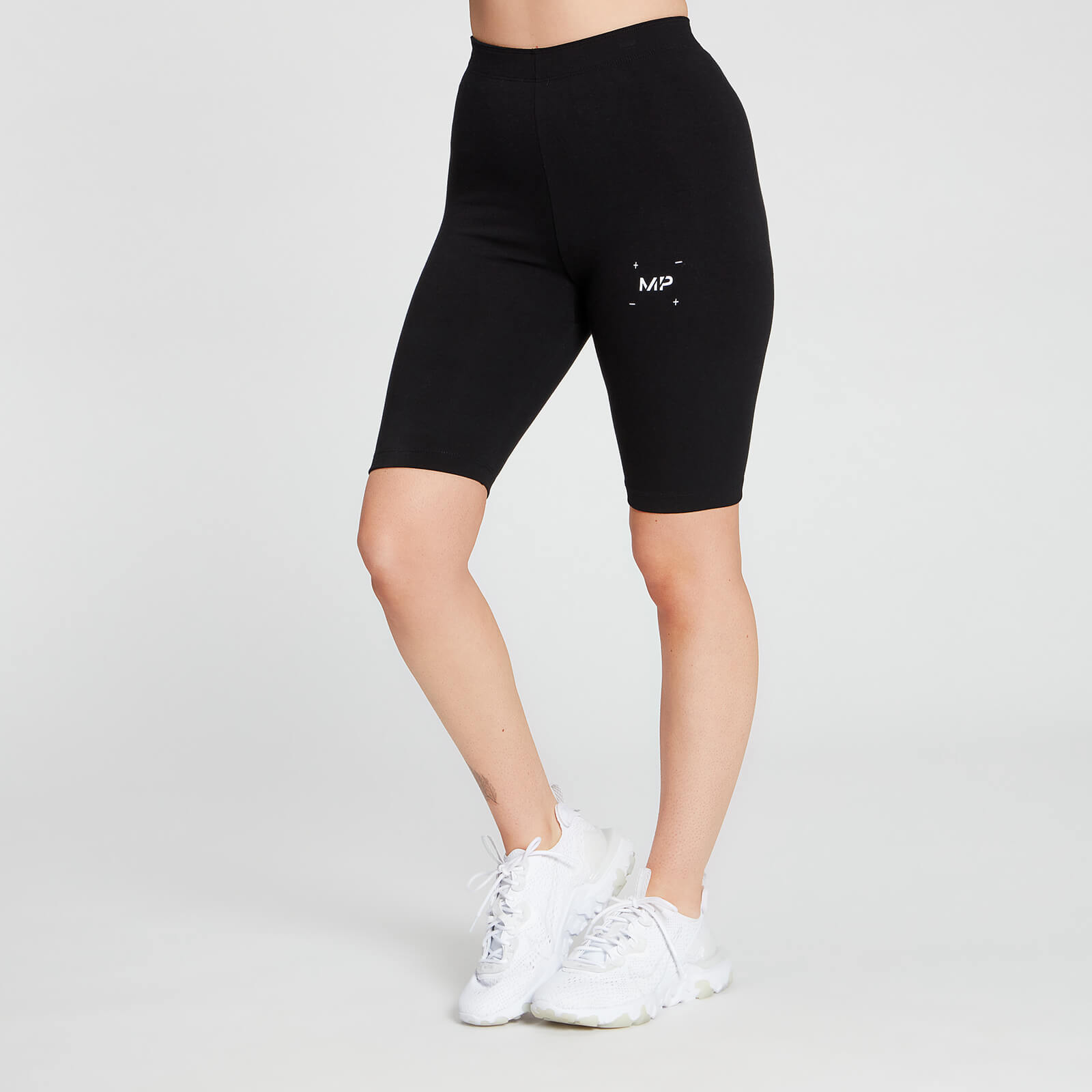 MP Women's Central Graphic Cycling Shorts - Black