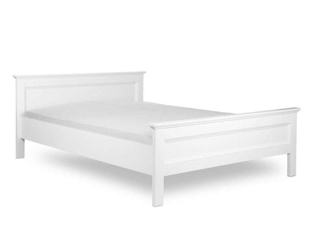 expendio Jugendzimmer-Set Landström, (Spar-Set, 3-St), Landhausstil weiß Bett 140x200 cm