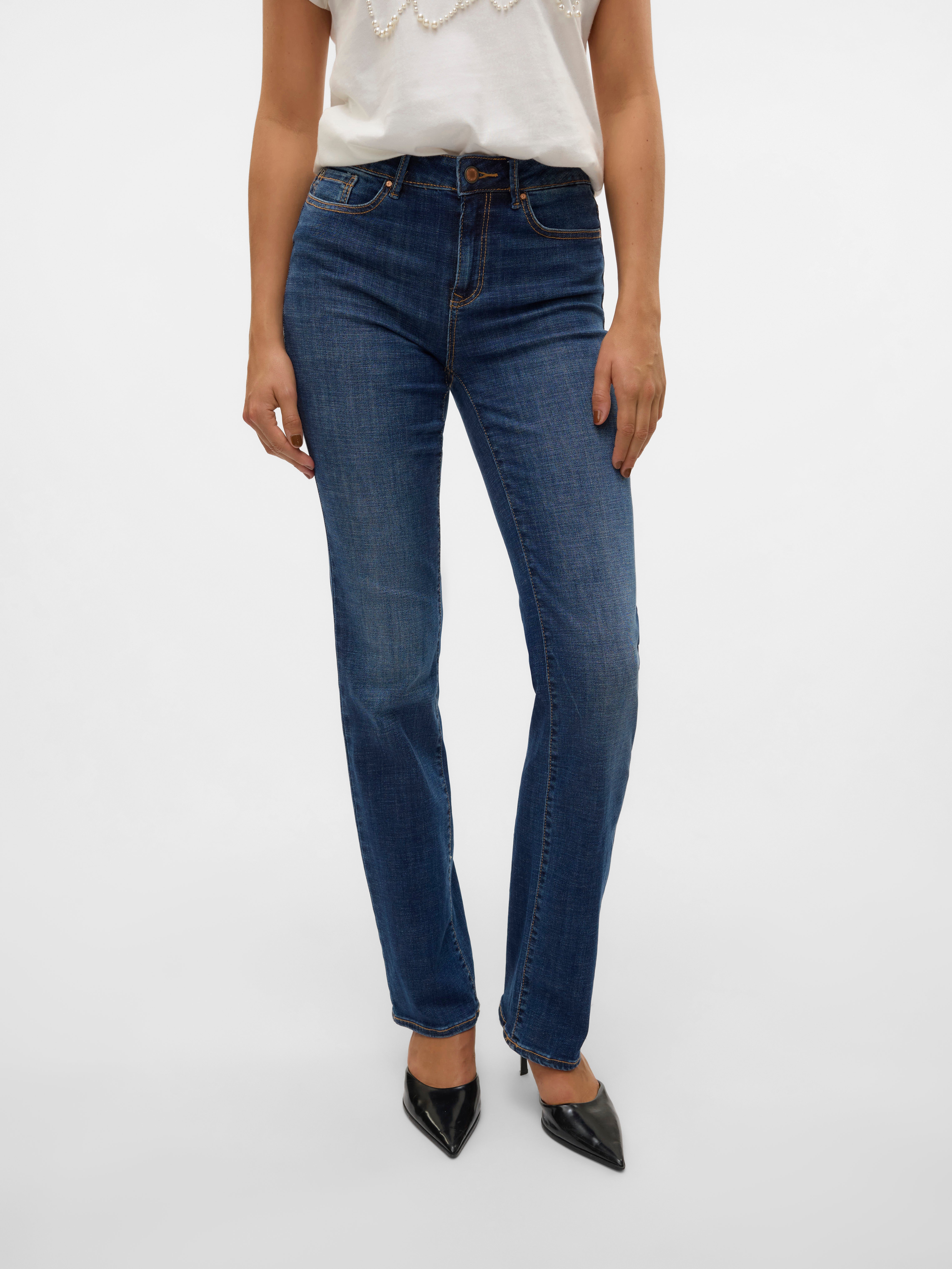 VMFLASH Mid Rise Gerade geschnitten Jeans