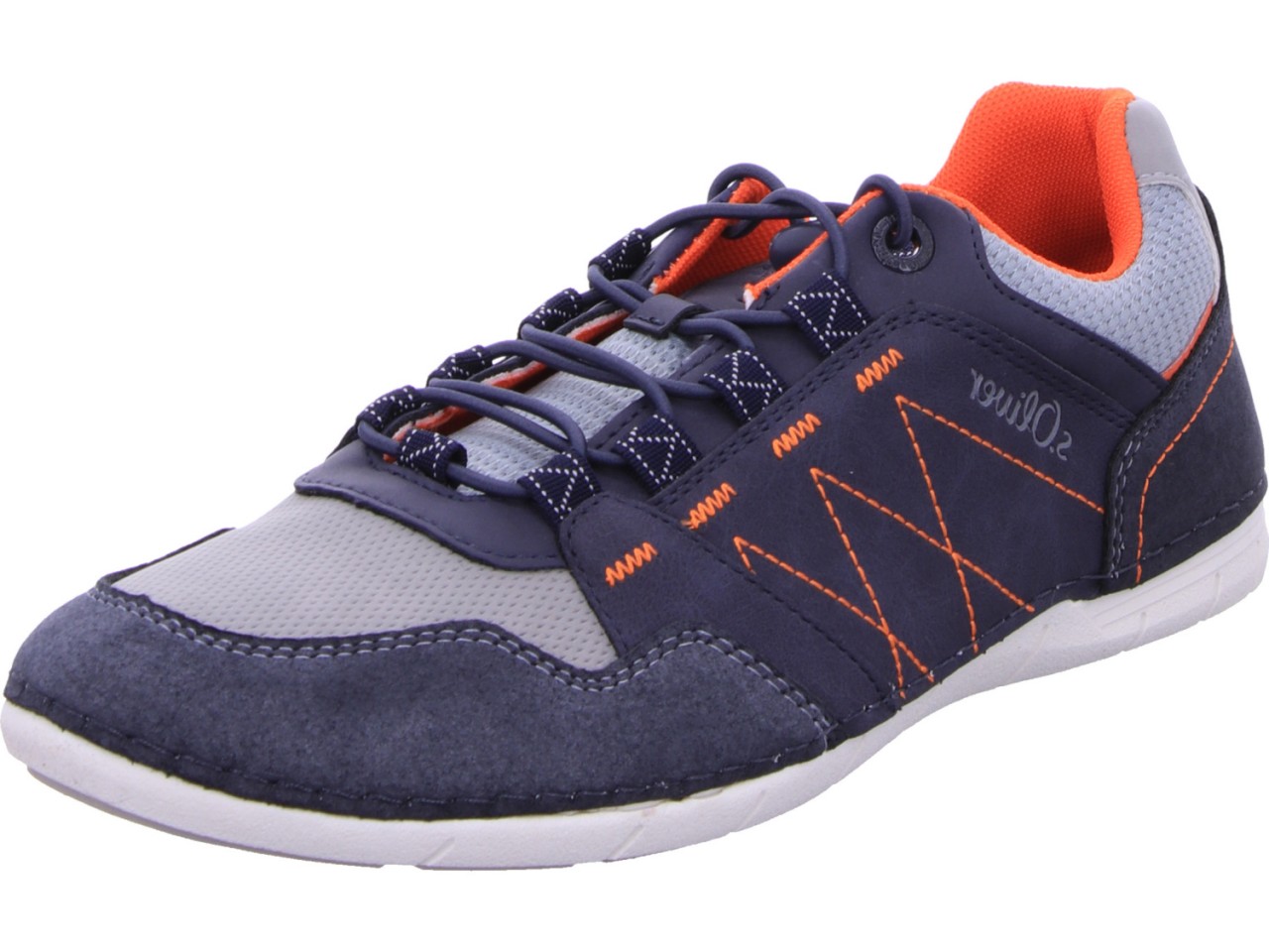 S.OLIVER Komfort Slipper blau