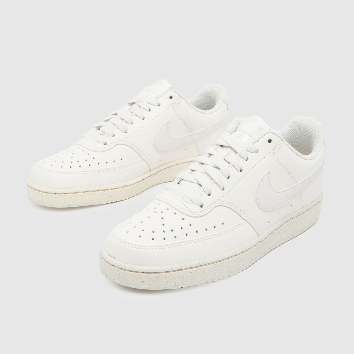 Nike Court Vision – Vita, flerfärgade träningsskor