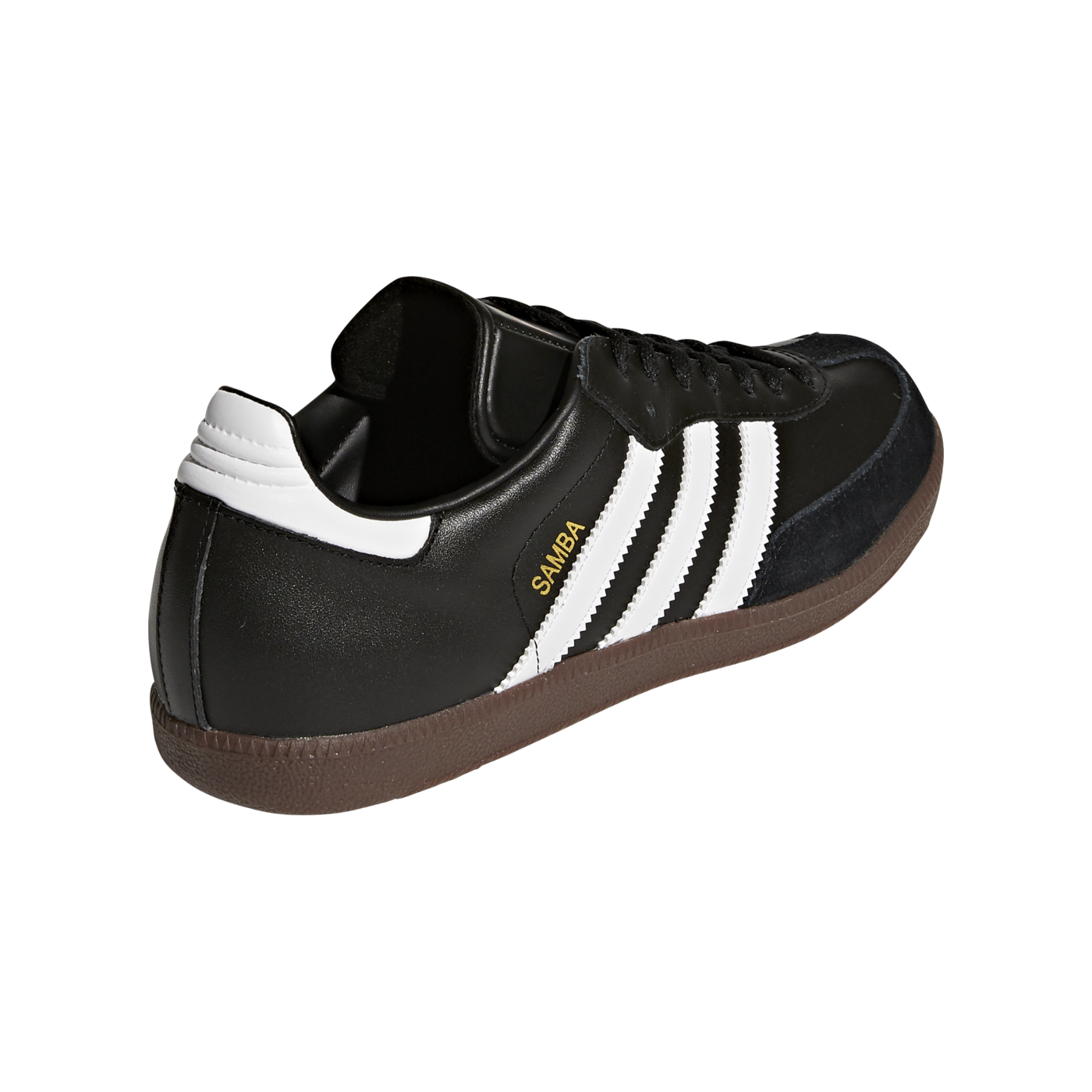 adidas Samba Hallenschuh Leder Schwarz Weiss