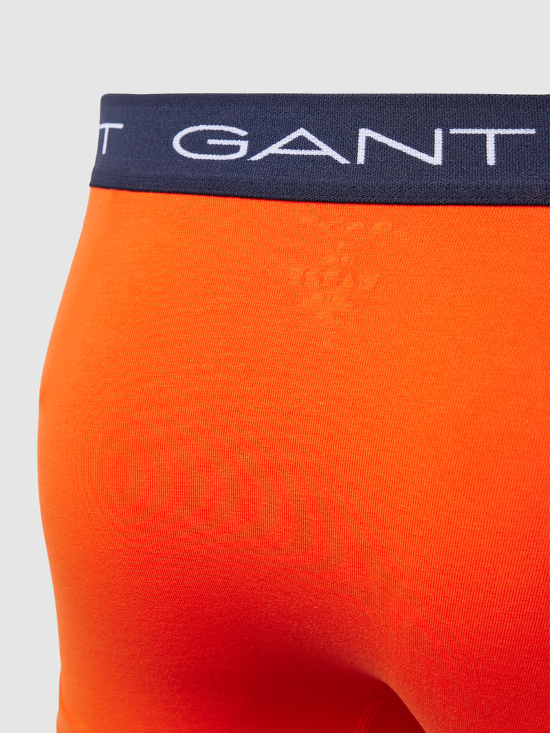 Trunks mit Logo-Bund im 3er-Pack in petrol