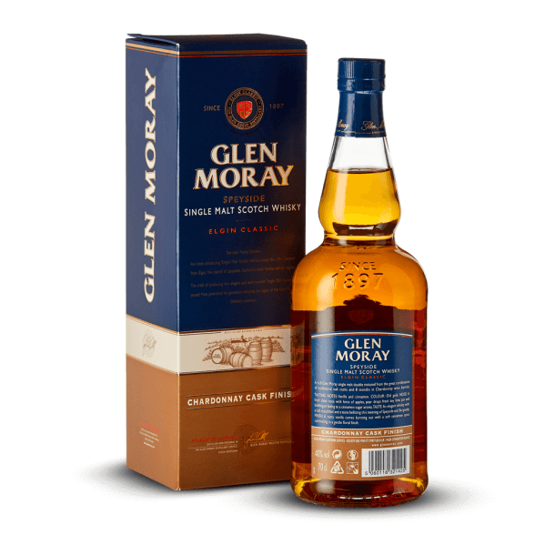 Glen Moray Chardonnay Cask Finish 40% + Etui