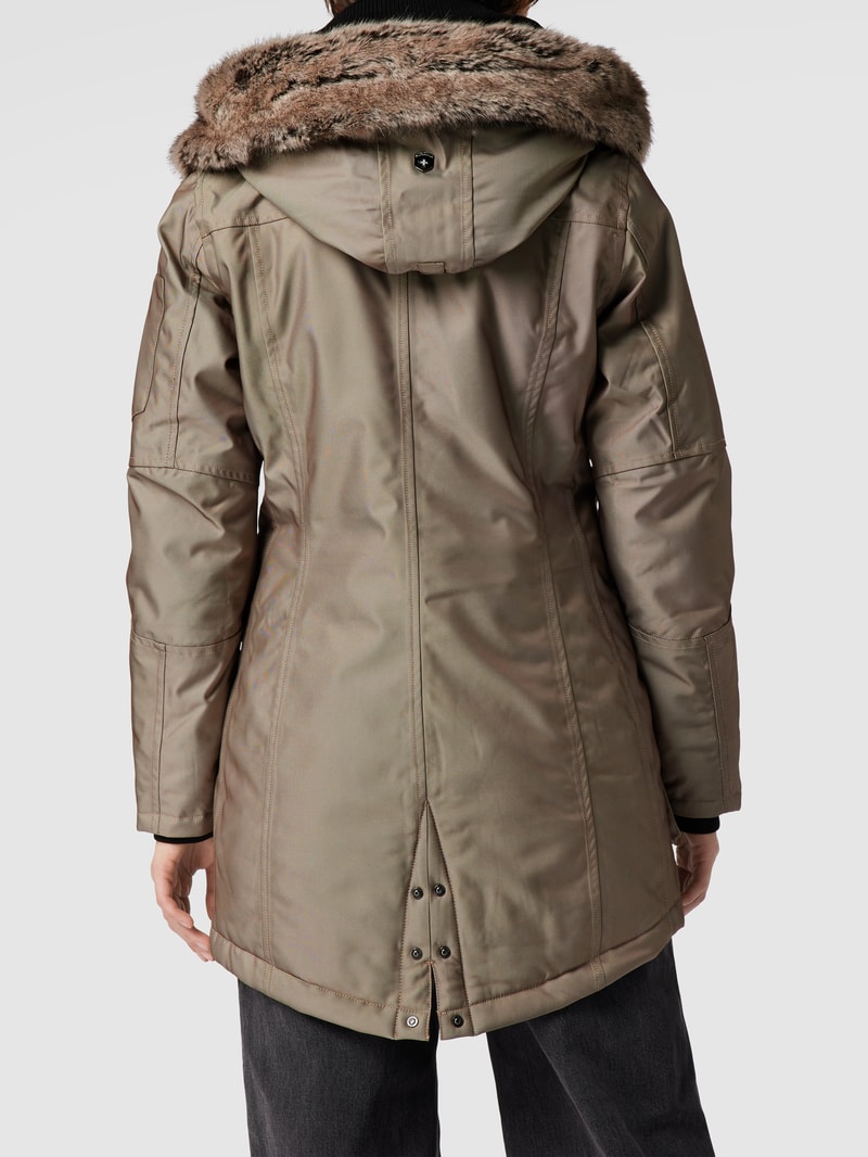 Funktionsjacke mit Label-Patch Modell 'Schneezauber' in sand