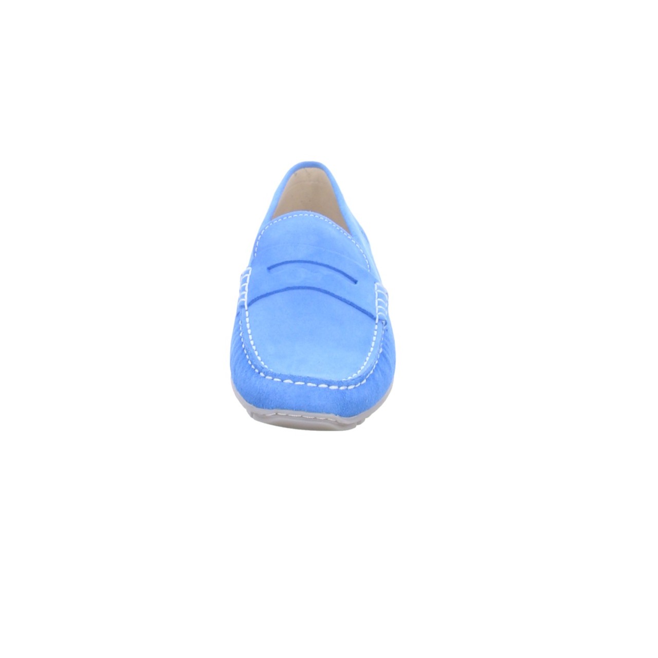 SIOUX Klassische Slipper blau Carmona
