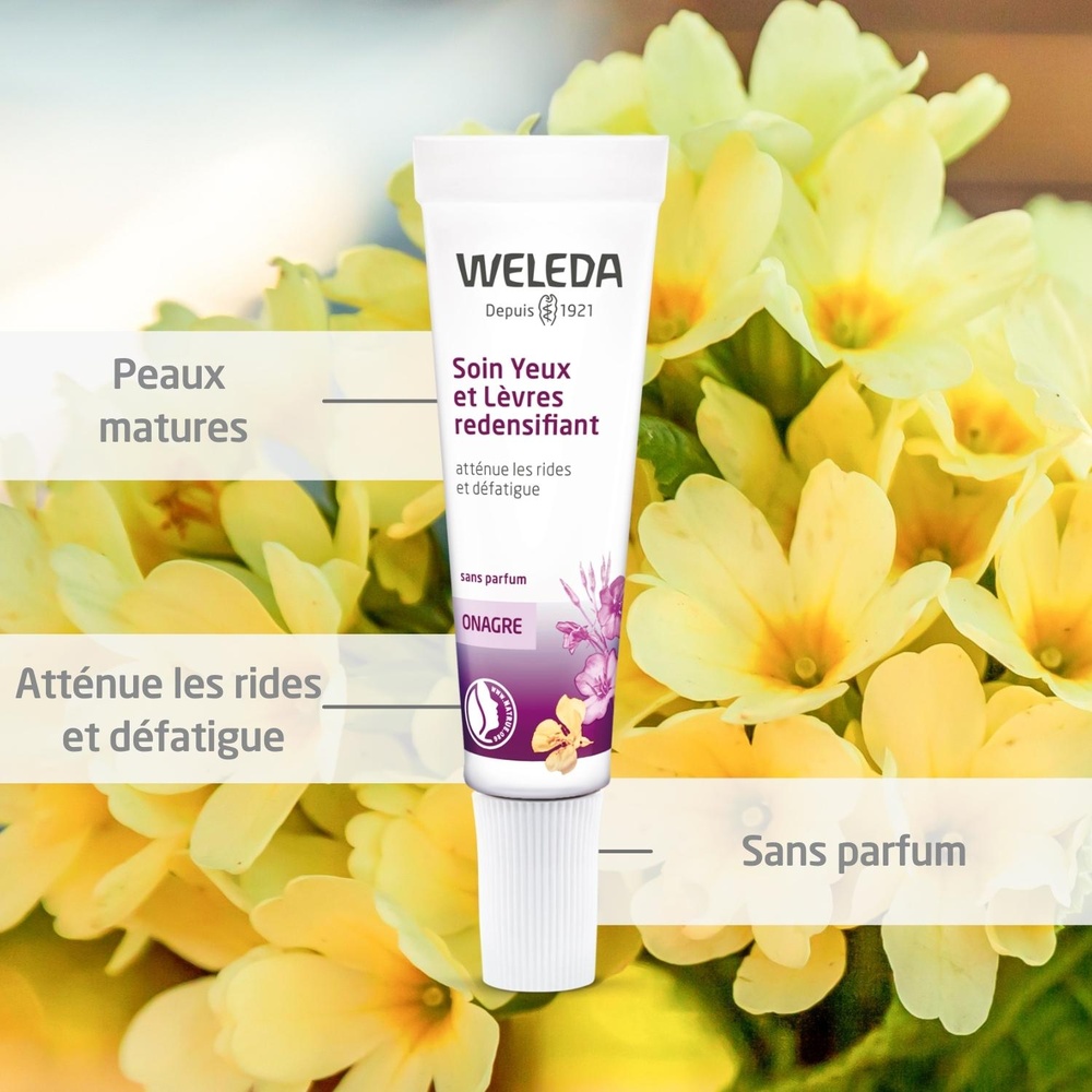 WELEDA Soin Yeux et Lèvres redensifiant - 10 ml Visage