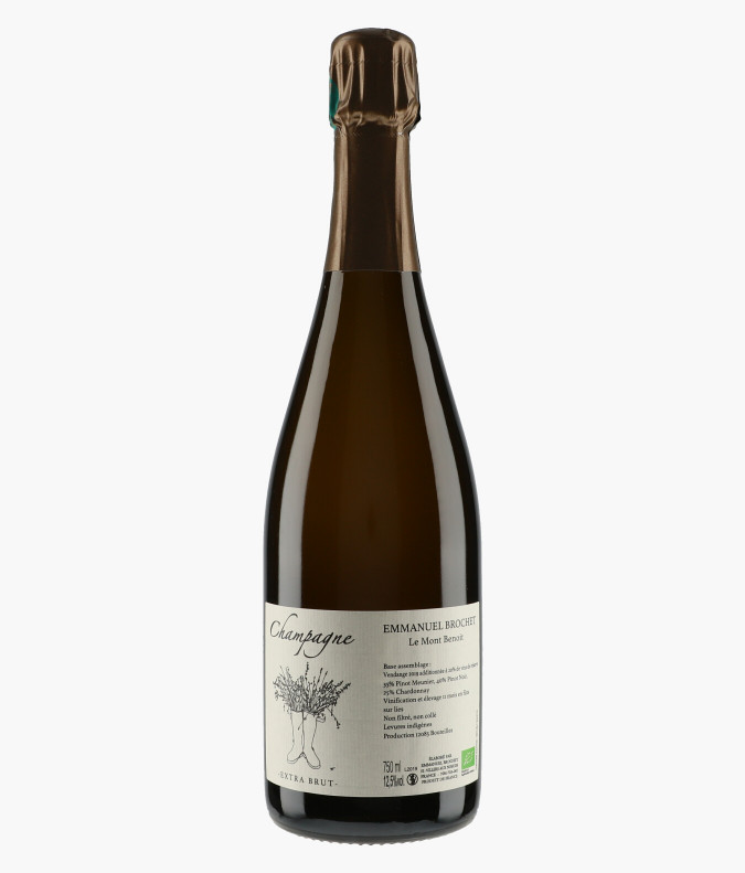Champagne Le Mont Benoit Extra Brut LR19BROCHET EMMANUEL