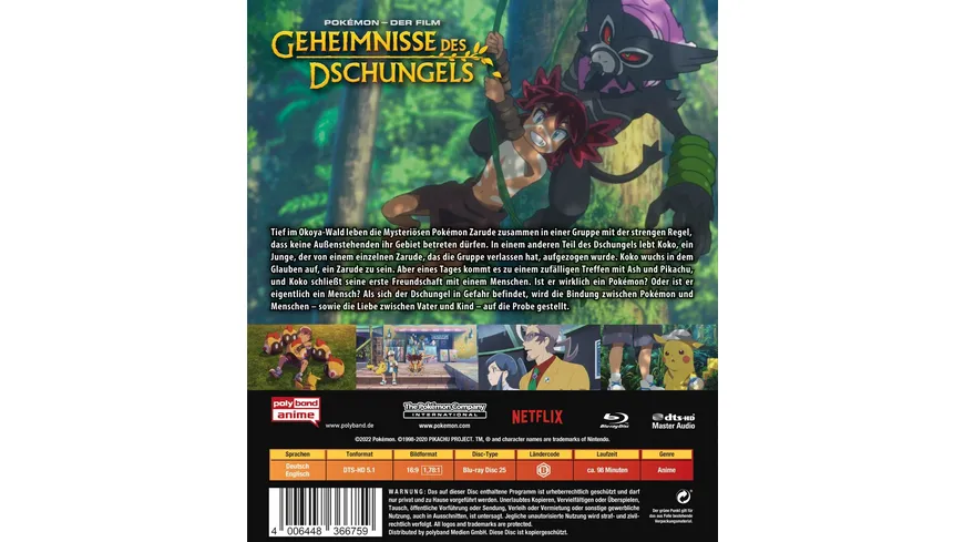 Pokémon – Der Film: Geheimnisse des Dschungels