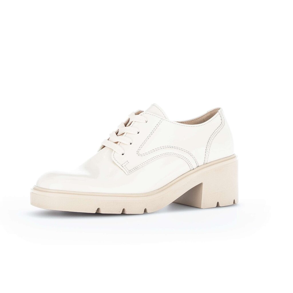 Gabor fashion Schnürschuh weiß