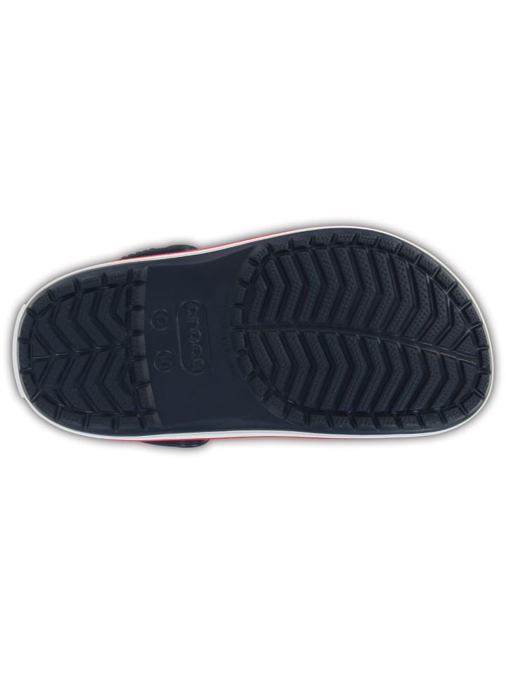 Crocs Clogs Crocband in marineblau/rot günstig kaufen