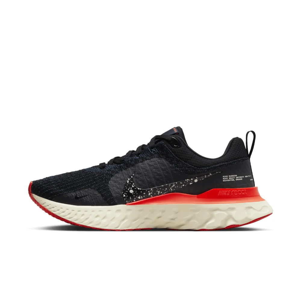 Nike React Infinity Run Flyknit 3 DZ3014-002 / schwarz