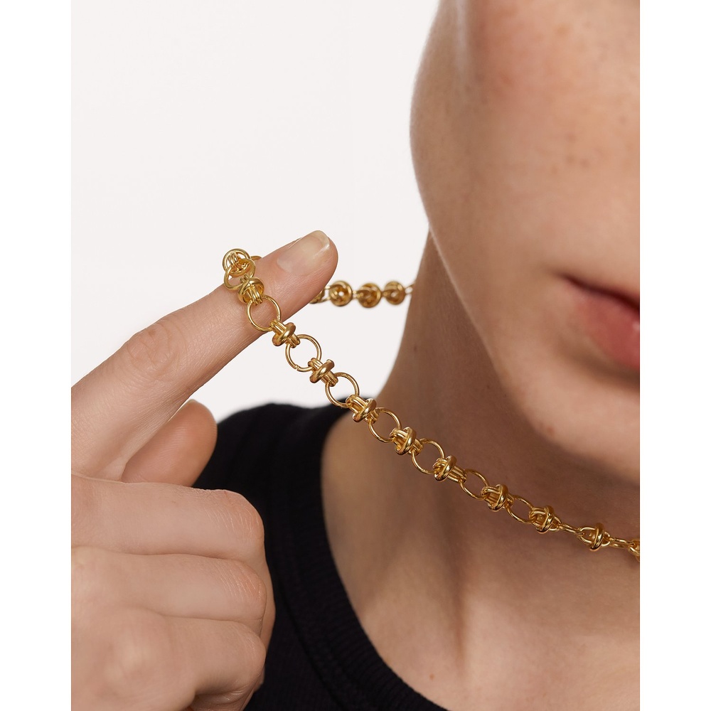 P D Paola Chaînette 925 Argent collier