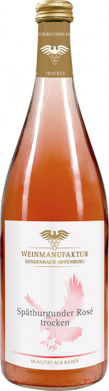 2021 Spätburgunder Rosé trocken 1,0 L - Weinmanufaktur Gengenbach