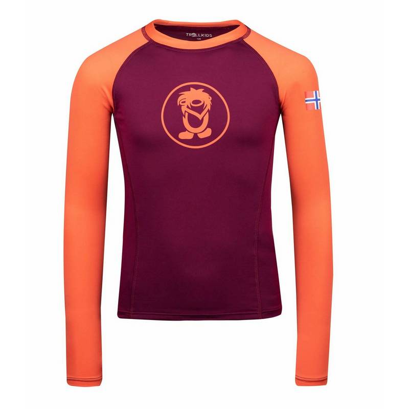 Trollkids Kvalvika Longshirt Kinder