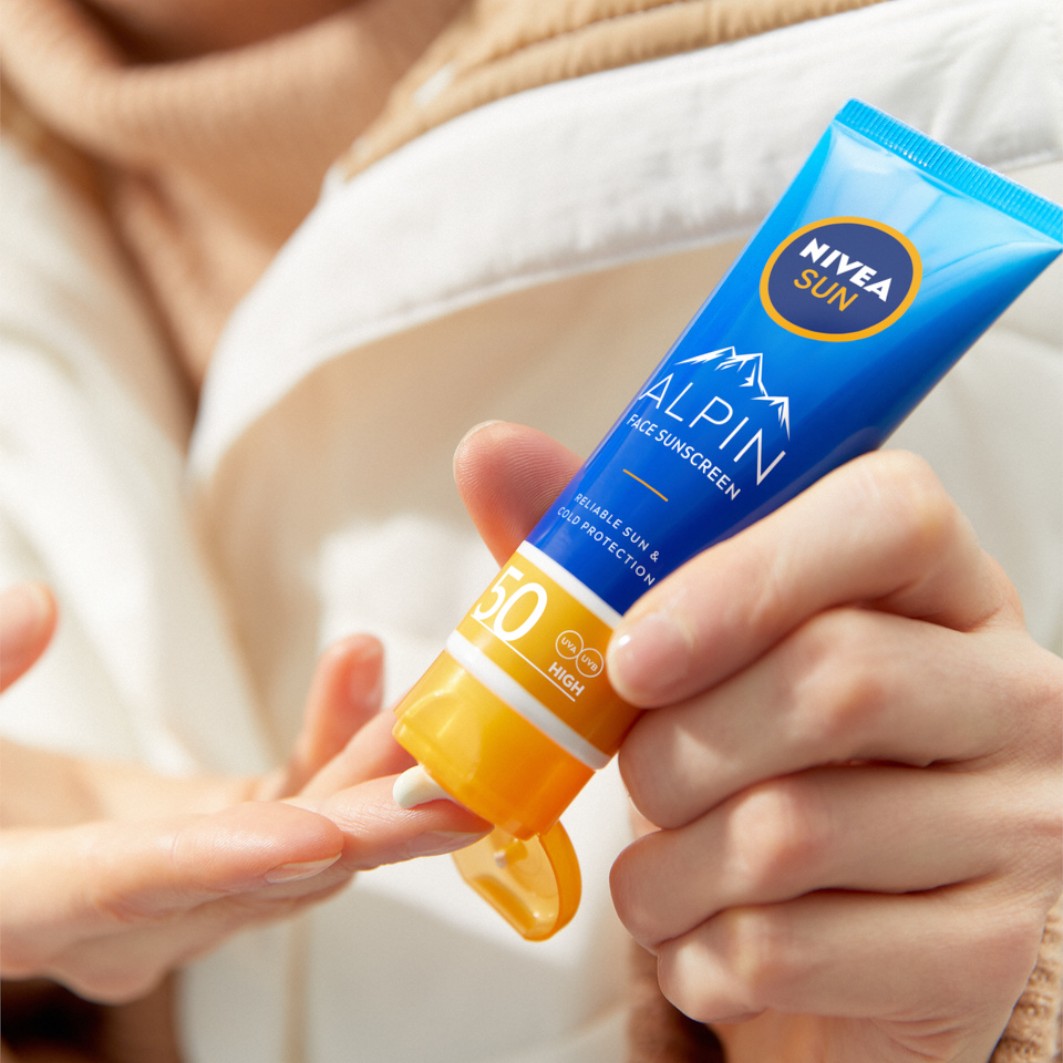 Krem przeciwsłoneczny NIVEA do twarzy na zimę SPF 50