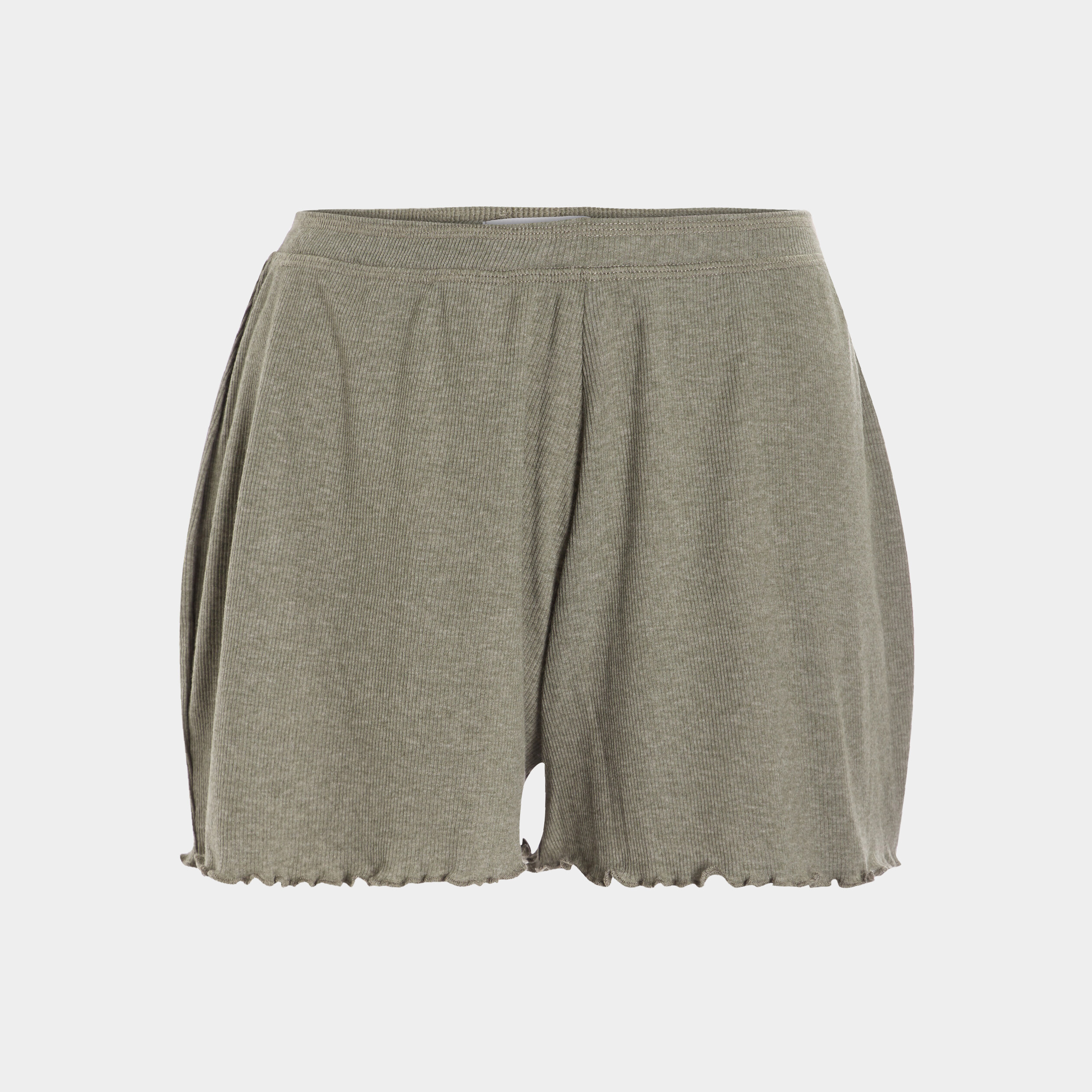 Bas de pyjama short vert kaki femme | La Halle