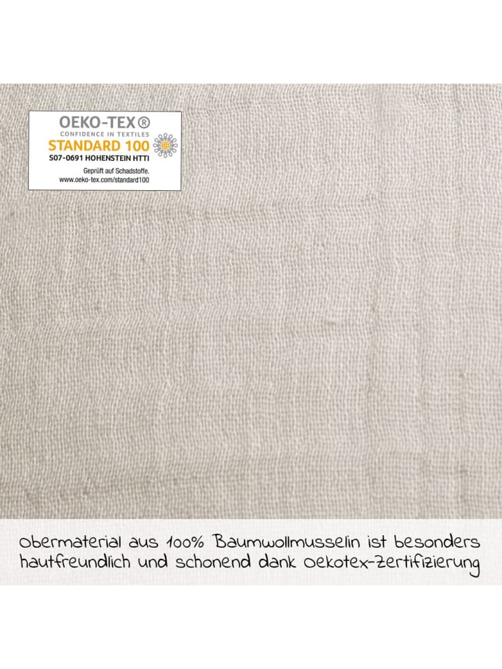Julius Zöllner Stillkissen Mikroperlen-Füllung inkl. Bezug 190 cm in beige günstig kaufen onesize