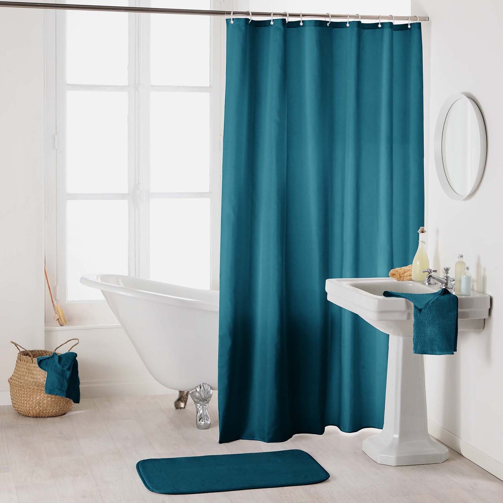 One Home Duschvorhang Einfarbig Breite 180 cm, wasserdicht