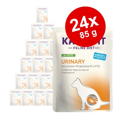 Sparpaket Kattovit Urinary Pouch 24 x 85 g