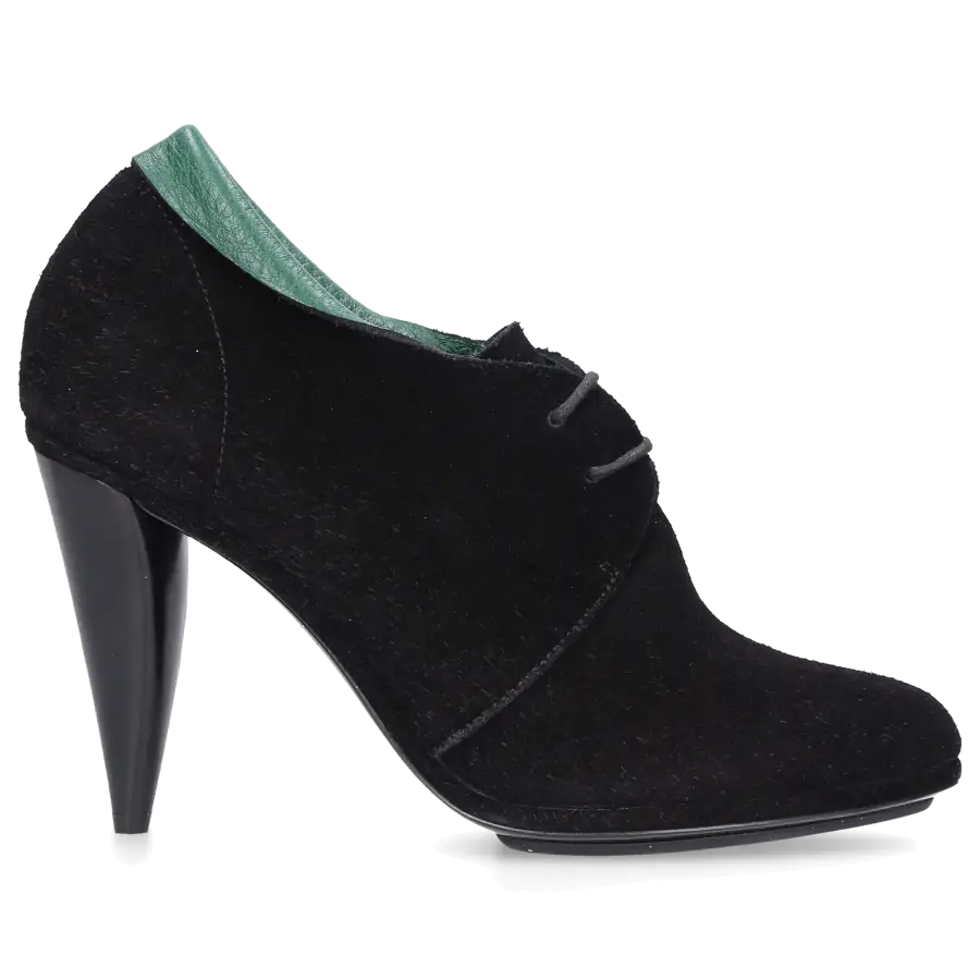 Balenciaga - Stiefeletten WADV Veloursleder - schwarz