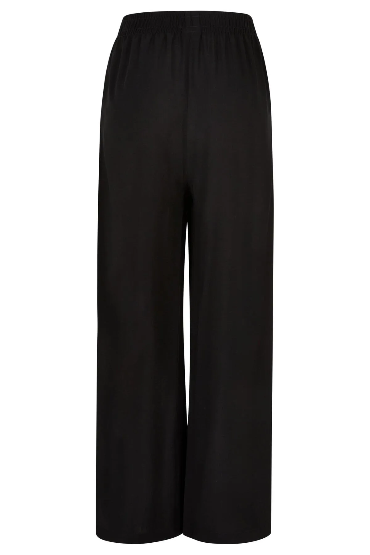 Urban Classics  Damen-Hose aus Viskose mit weitem Bein