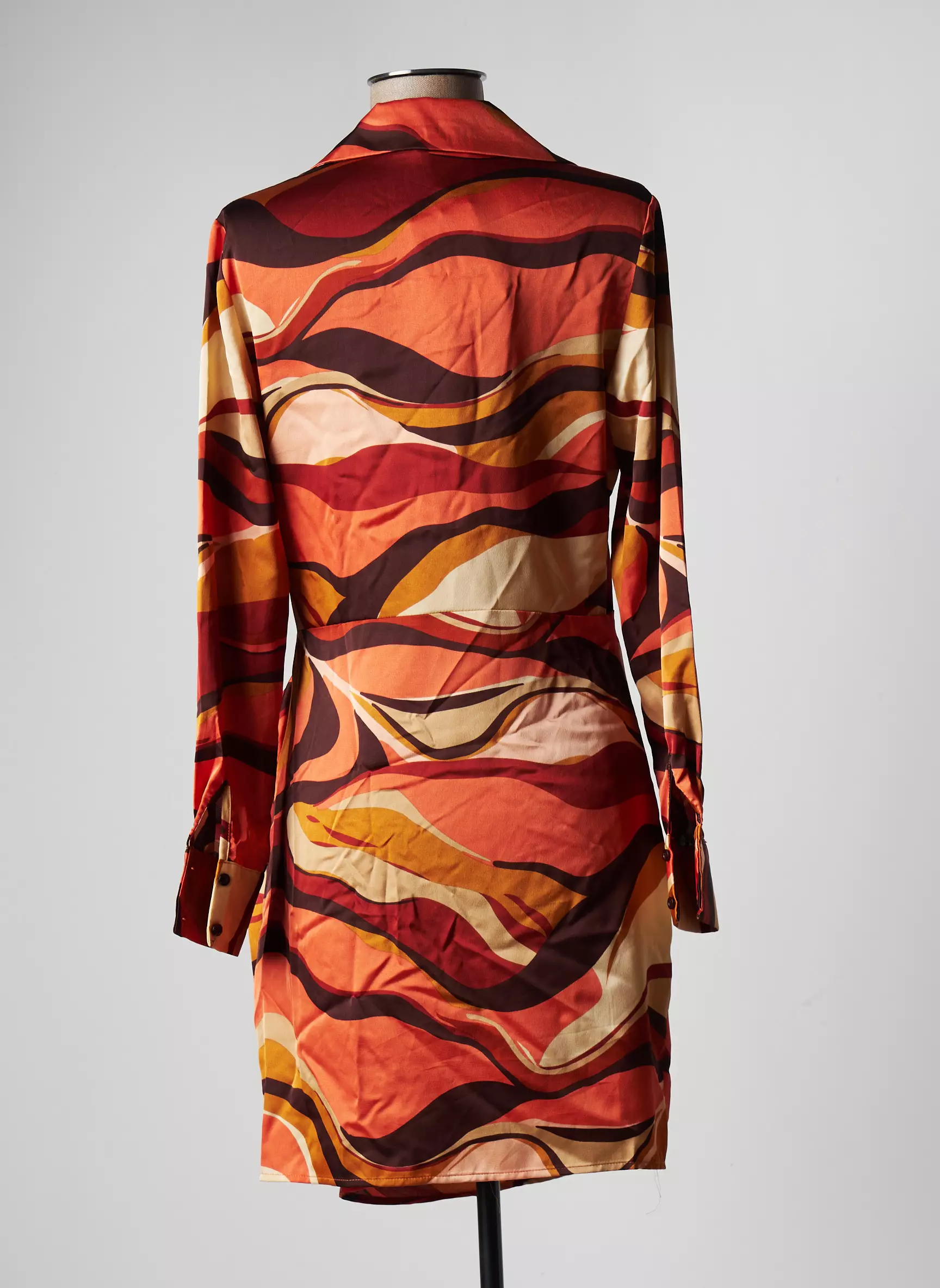 See U Soon Robes Courtes Femme couleur orange