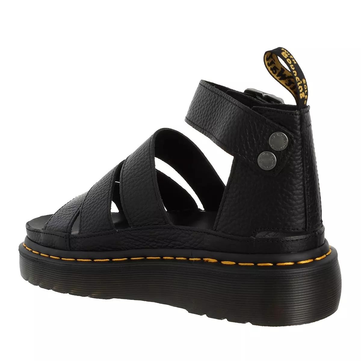 DR. MARTENS Klassische Sandalen schwarz Sandale