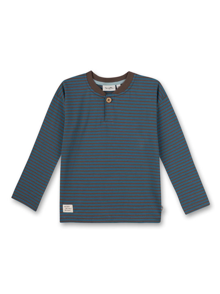 Sanetta Langarmshirt in Braun günstig kaufen 62