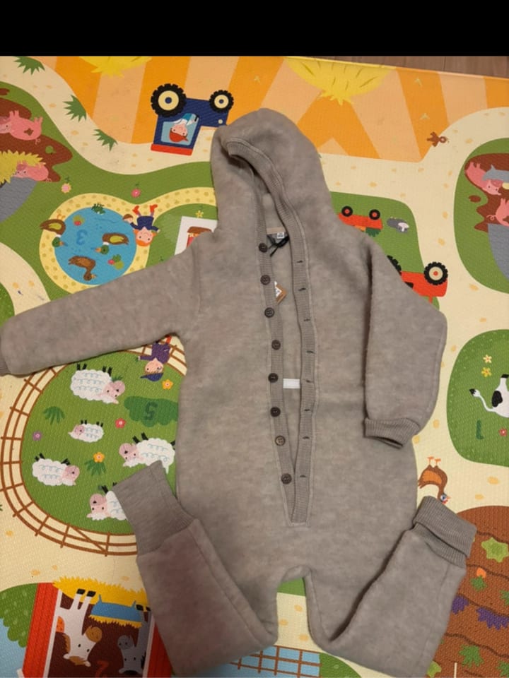mikk-line Wolloverall in Beige günstig kaufen 104