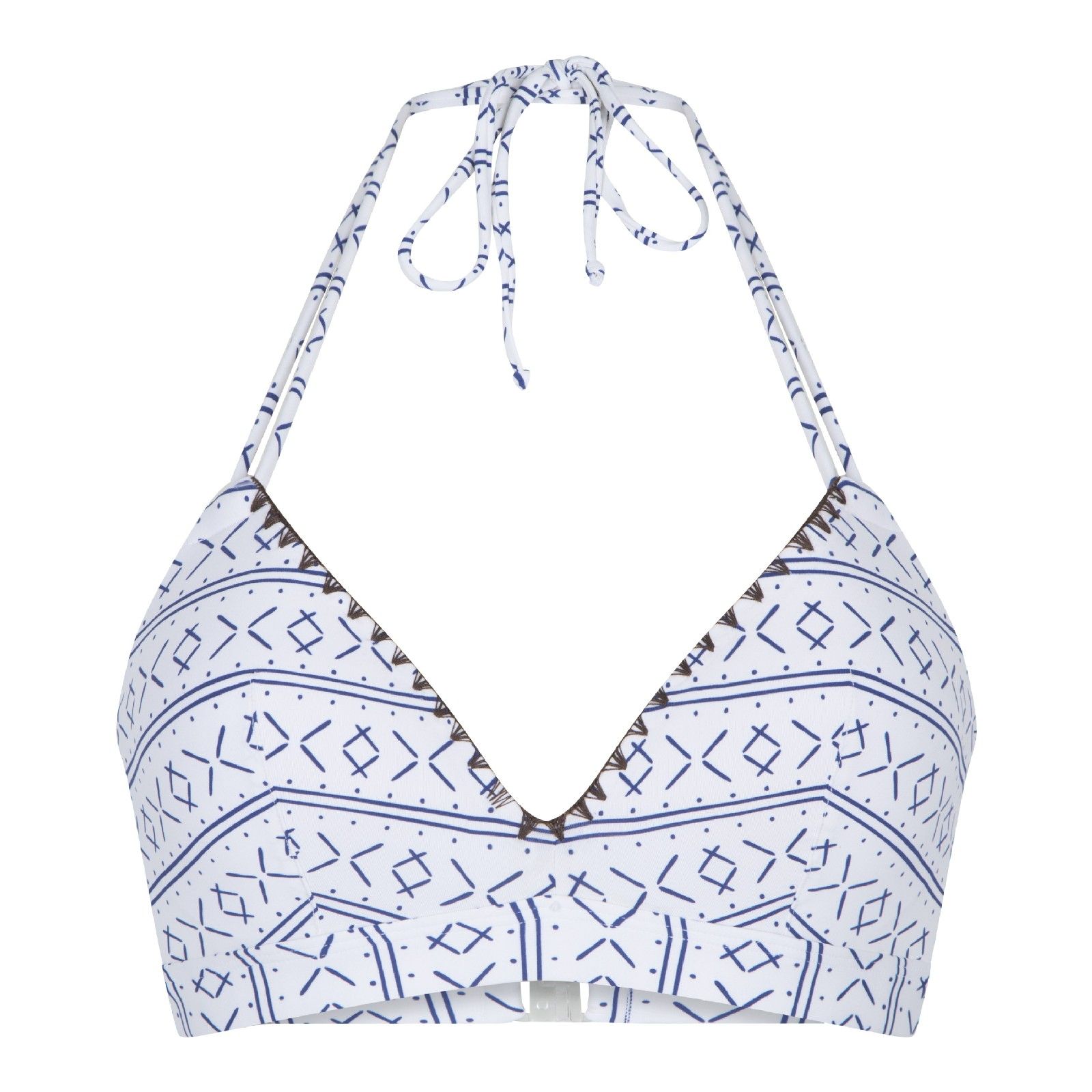 LingaDore 7117TB blaues Triangel-Bikini Oberteil