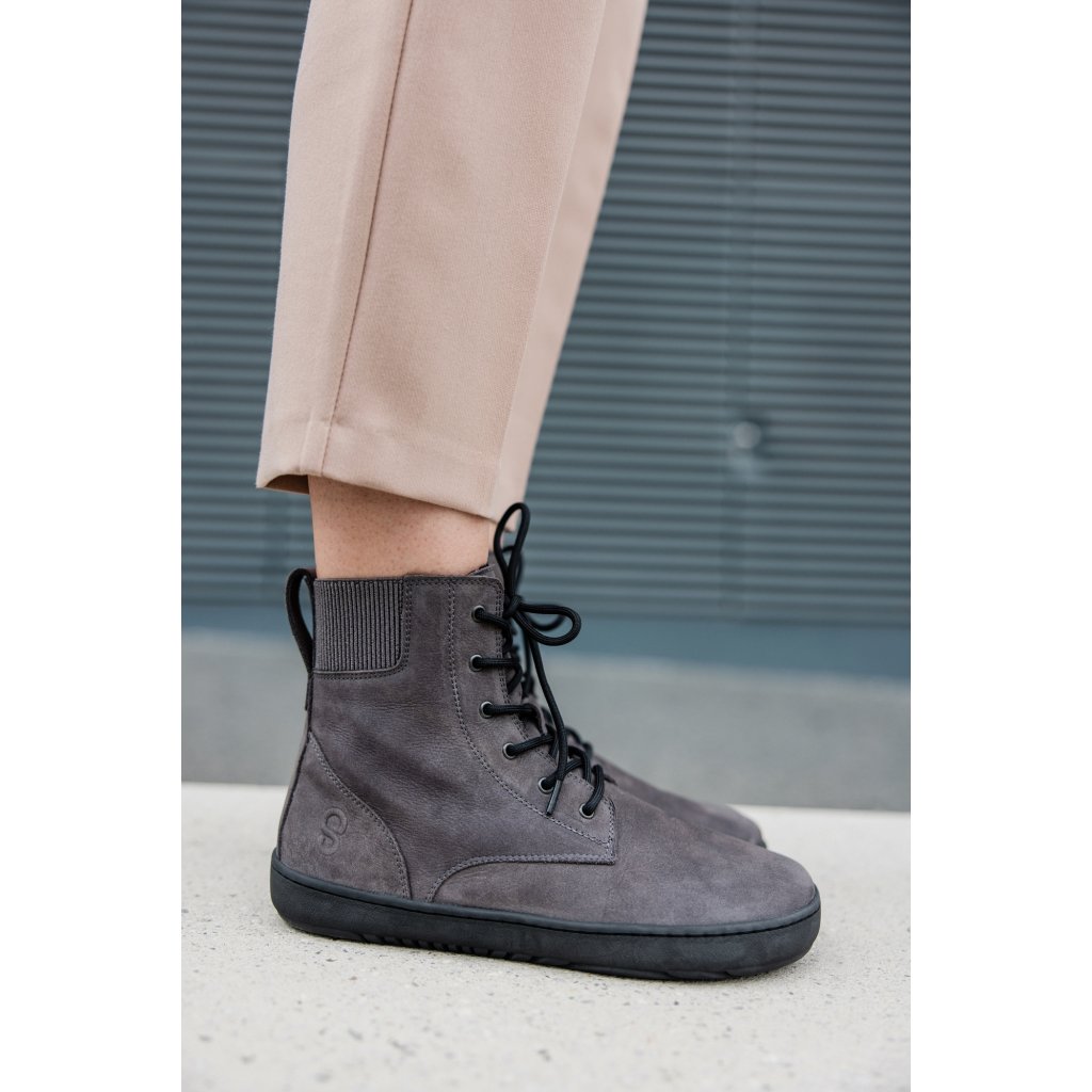 Shapen Urbaneer 2.0 Dark Grey Winterbarfußschuhe