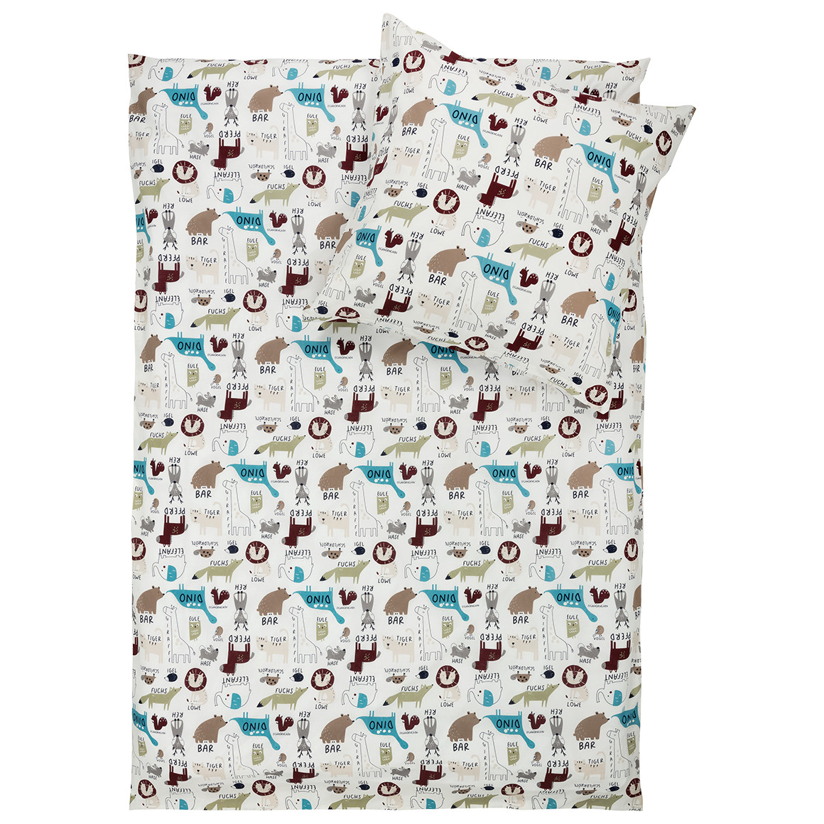 Renforcé Kinder Bettwäsche 135x200 cm